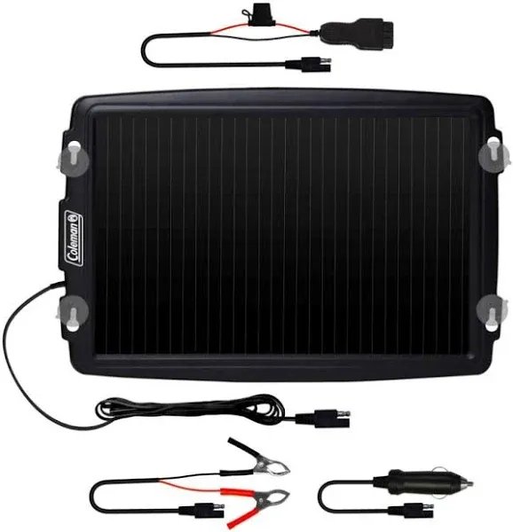 Coleman 58104 3.5 Watt Solar Battery For Trickle Charger With OBD-II Connect