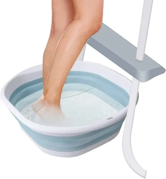 Portable Pool Foot Bath,Collapsib<wbr/>le Pool Foot Wash Basin Tub,Foot Bath Basin ...