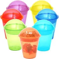 Youngever 7 Sets Plastic Yogurt Cups