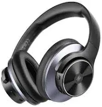 OneOdio Focus A10 Hybrid Hi-Res Active Noise Cancelling BLT Headphone Black Used