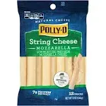 Polly-O String Cheese Mozzarella (12 oz)