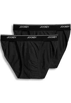 Jockey Men's Underwear Elance String Bikini - 2 Pack