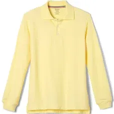 French Toast Boys School Uniform Long Sleeve Pique Polo Shirt, Sizes 4-20