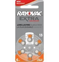 Rayovac Hearing Aid Batteries Size 13