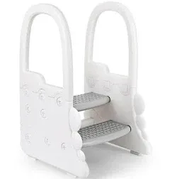 2 Step Toddler Step Stool for Bathroom Sink