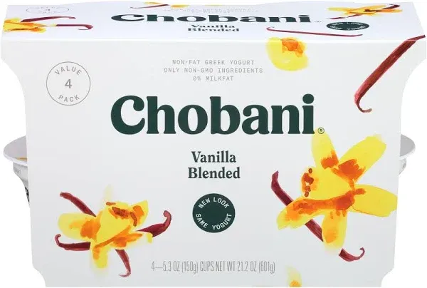 Chobani Vanilla Greek Yogurt