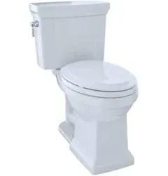 TOTO Promenade II Two-Piece Elongated 1.28 GPF Universal Height Toilet with CEFIONTECT CST404CEFG#