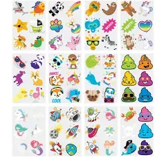 Fun Temporary Tattoo Assortment, Apparel Accessories, 360 Pieces