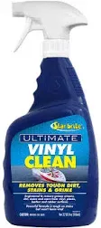 STAR BRITE Ultimate Vinyl Clean Spray - Multi-Surface Cleaner for Auto, RV, Home & Boat Upholstery - Vinyl, Rubber, Leather, Plastic + Interior & Exterior Trim - 32 OZ (096232)