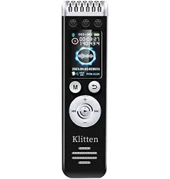 Klitten 64GB Digital Voice Recorder