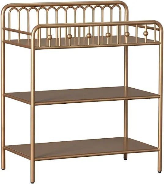 Monarch Hill Ivy Metal Changing Table, Gold