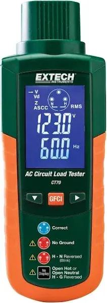 Extech Instruments CT70 AC Circuit Circuit Analyzer