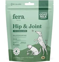 Fera Pets Hip + Joint Goat Milk Topper for Dogs & Cats