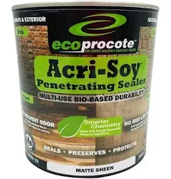 EcoProCote ACRI- Soy Penet Rating Wood & Concrete Sealer