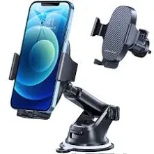 3-in-1 Cell Phone Holder for Car, Universal Car Phone Holder Mount for Car Da...