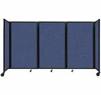 Versare Room Divider 360 Folding Portable Partition