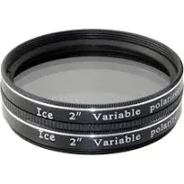 ICE 2 Variable Polarizing Eyepiece Filter for Telescope Polarizer