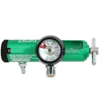 Ever Ready First Aid Oxygen Regulator CGA-870 Gauge Flow Rate - 0-25LPM