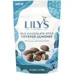 Lilys Almonds, Covered, Milk Chocolate Style - 3.5 oz