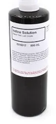 ALDON Innovating Science Laboratory-Grade Iodine Solution, 500mL - The Curated Chemical Collection