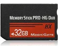 New Memory Stick PRO-HG Duo 32GB(HX) PSP1000 2000 3000/Camera Memory Card(MS-HX32A)