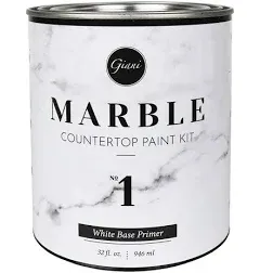 Marble Countertop Paint- Step 1 White Primer (32 Fl. Oz.)