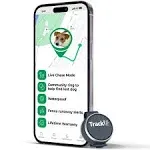 Tracki Dog GPS Tracker, Tiny &amp; Light Waterproof Fits all Pet Collars monthly fee