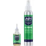 AiM Extreme Duty Lubricant | Hedge Trimmer & Chainsaw | Specialty | 1oz precision + 4oz sprayer