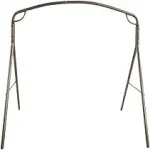 Woodlawn Easy To Assemble Patio Swing Frame With Steel Tubing And Powder, Bronze