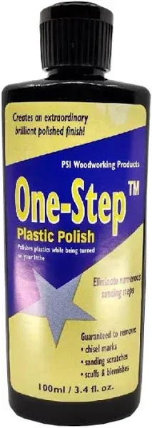 Penn State Industries Onestep One-Step Plastic Polish for Woodturning Project Kits