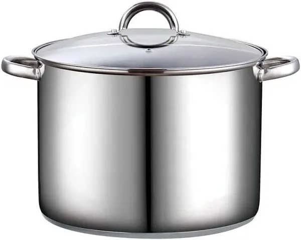 Cook N Home 16 Quart Stainless Steel Stockpot with Lid