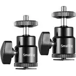 SmallRig 1/4, Camera Hot Shoe Mount with 1/4, Screw (2pcs Pack) - 2059