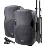 Gemini PA-SYS15 Dual-Speaker PA Package