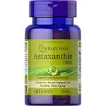 Puritan's Pride Astaxanthin 10 mg - 60 Softgels