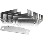 HES Stainless Steel Template Kit for Electric Strikes