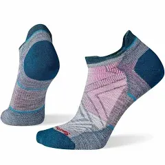 Smartwool Women's Run Zero Cushion Low Ankle Socks Frosty Green / S