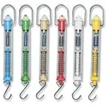 Sciencent Set of 6 Spring Balance Hanging Spring Scale Set