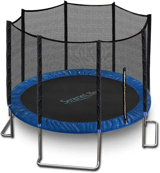 ASTM Approved 8FT Trampoline with Safety Net Enclosure - Waterproof and Durable