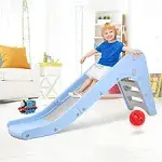 Freestanding Slides for Kids, Baby Slide Indoor/Outdoor Climber Toddler Slide...