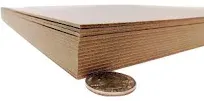 8.5 x 11 Inches 70 Point Kraft Heavy Duty Chipboard Sheets Binders Board - 15 Per Pack