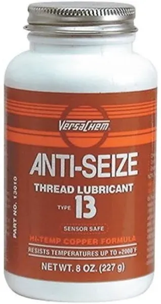 Versachem 13010 Anti-Seize Thread Lubricant - 8 oz. with Brush-Top Bottle