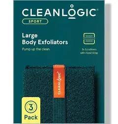 Cleanlogic Sport Large Body Exfoliators