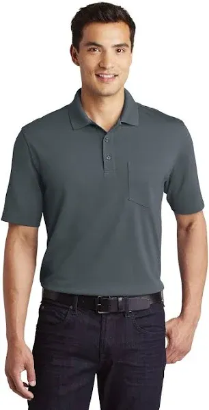 Port Authority Dry Zone UV Micro-Mesh Pocket Polo