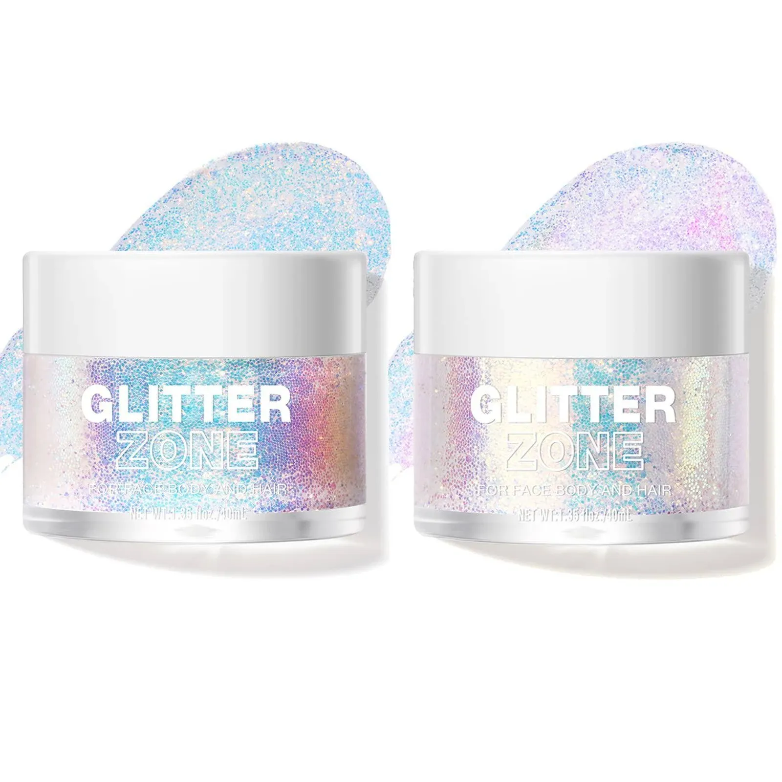 LANGMANNI Holographic Body Glitter Gel