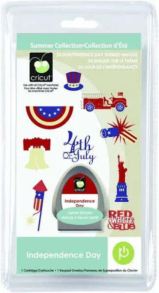 Cricut Cartridge Seasonal INDEPENDENCE DAY - NIP LIMITED EDITION