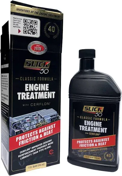 Ultimate Protection: Original Classic 32 oz Engine Treatment with Unique Cerflon