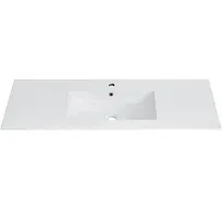 Swiss Madison 48" Ceramic Vanity Sink Top