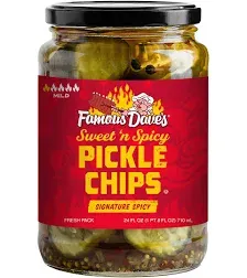 Famous Dave's Signature Spicy Pickle Chips