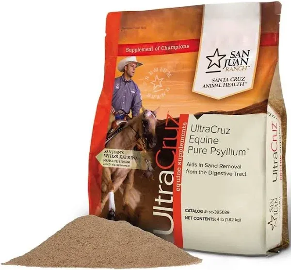 UltraCruz Equine Pure Psyllium Supplement for Horses