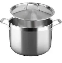 Duxtop Whole-Clad Tri-Ply Stainless Steel Stockpot with Lid